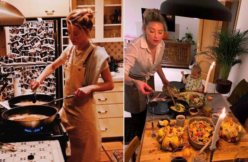 Amber Heard Offers a Heartwarming Look at Her Life as a Mom with Throwback Thanksgiving Photos