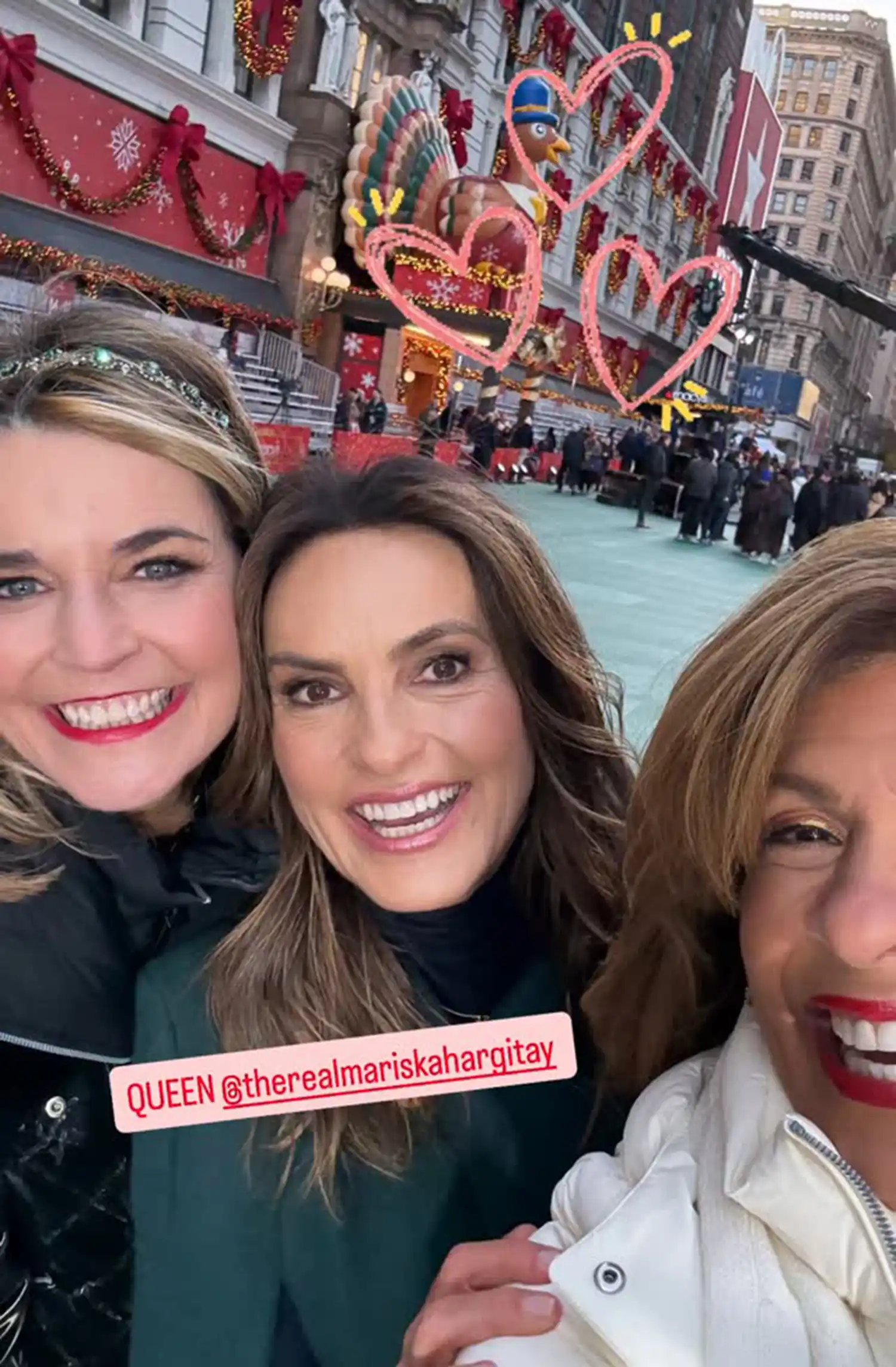 Mariska Hargitay Thanksgiving