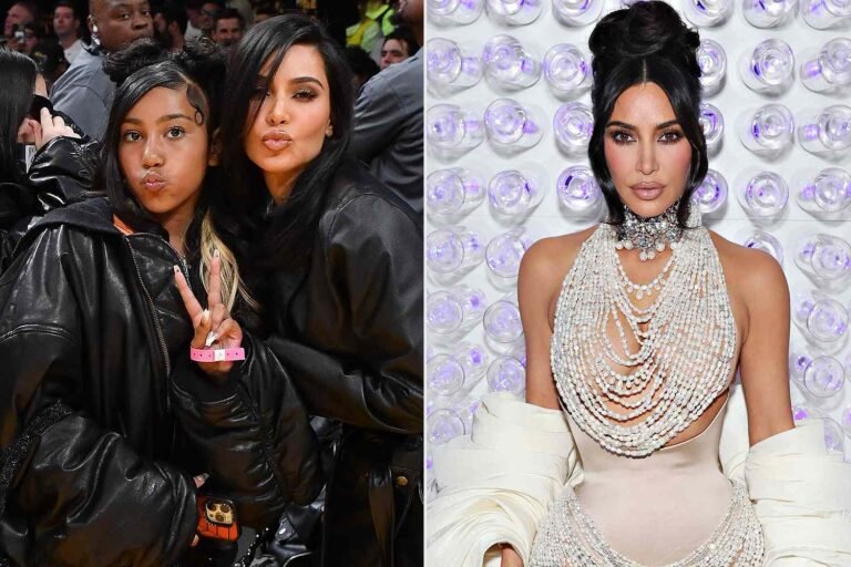 North West Comments on the Criticism of Kim Kardashian's Met Gala Outfits Each Year
