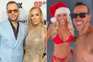 Jenny McCarthy Shares Sneak Peek of Christmas Photoshoot with Donnie Wahlberg
