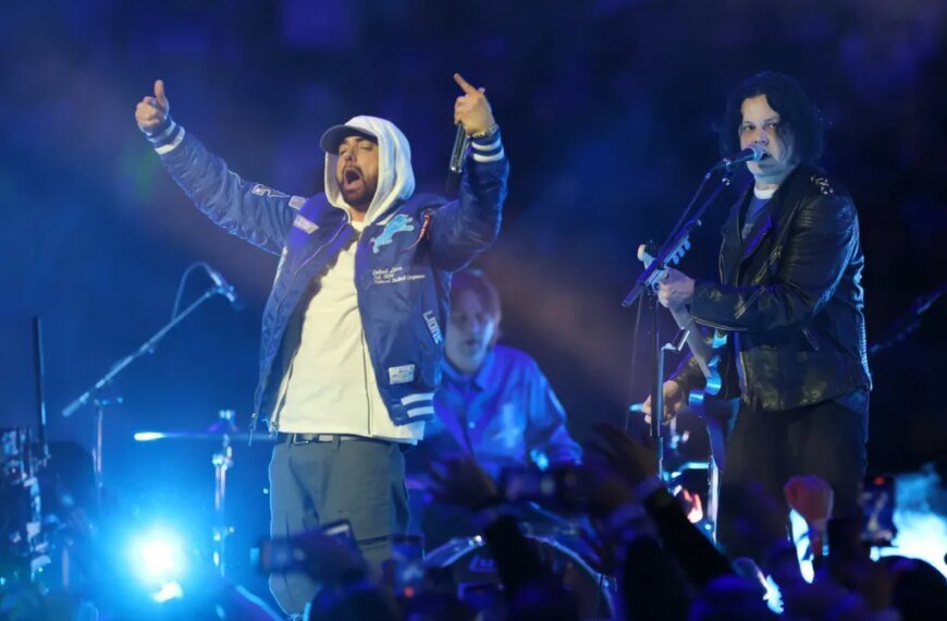 Jack White and Eminem's Halftime Show at Ford Field is Now Available to Stream