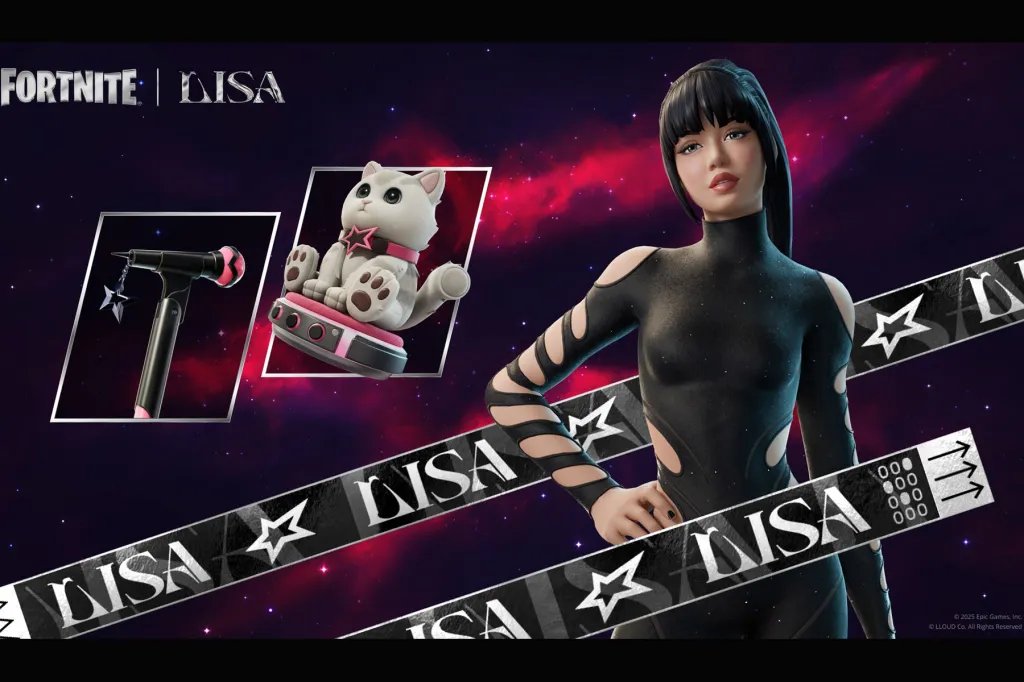 LISA Shares a Heartfelt Note to Her Family in Her New Fortnite Collaboration