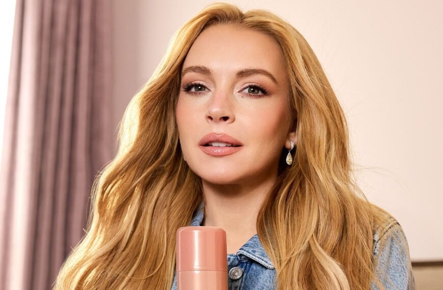Lindsay Lohan Shines in New Nexxus Campaign Inspired by Her Iconic Role