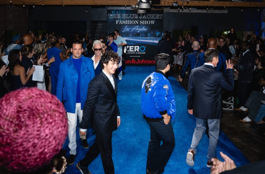 Stars Come Together for the Blue Jacket Fashion Show Supporting Prostate Cancer Awareness