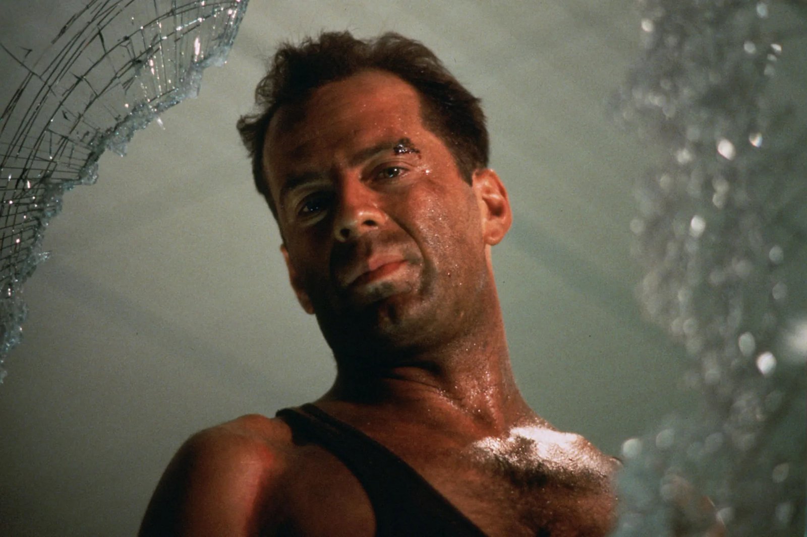 Bruce Willis in Die Hard
