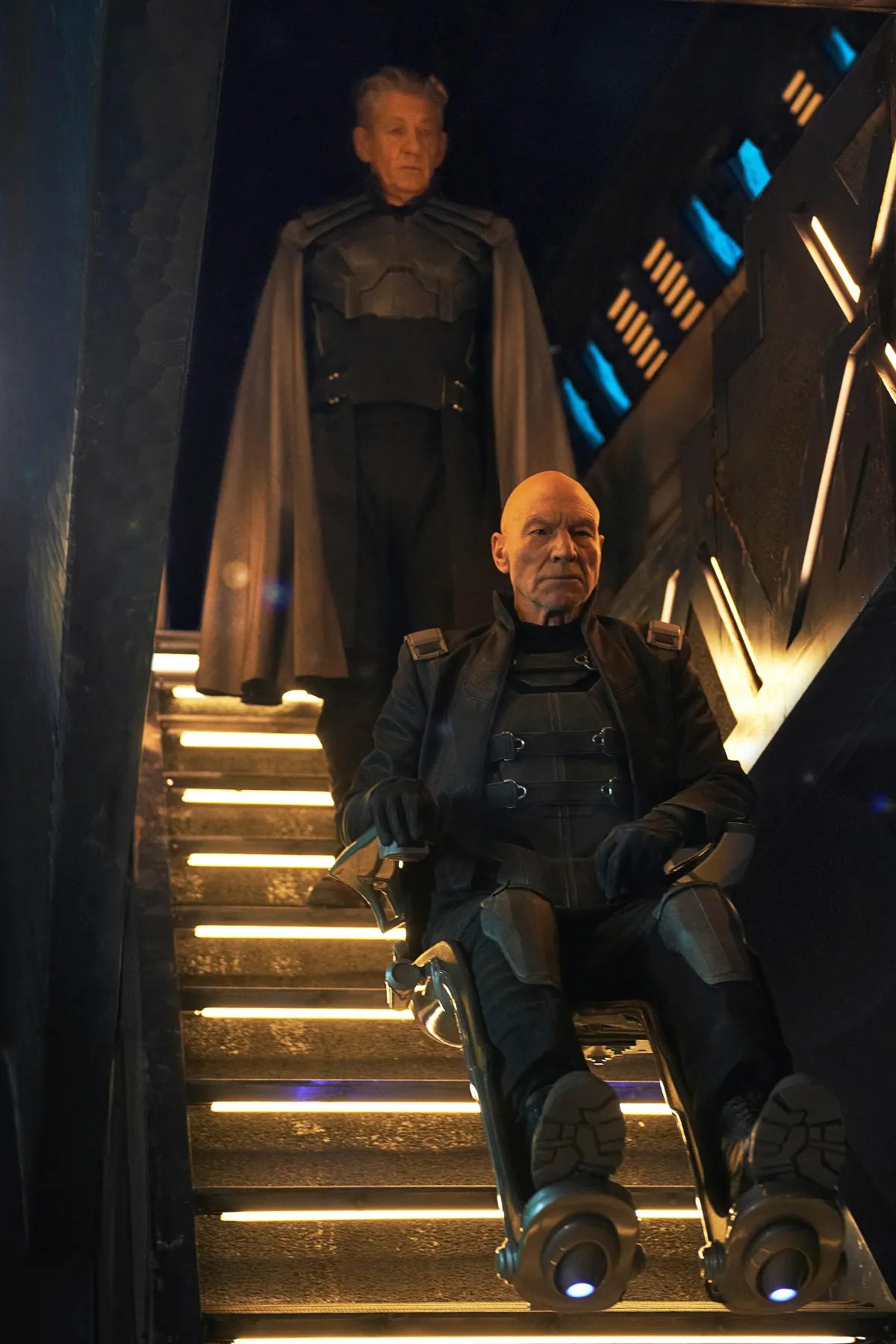 Ian McKellen and Patrick Stewart in 'X-Men: Days of Future Past' (2014)