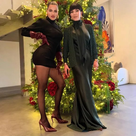 Kris Jenner Looks Fabulous as She Poses, Martini-in-Hand, in Daughter Khloé Kardashian’s Holiday Photo Dump
