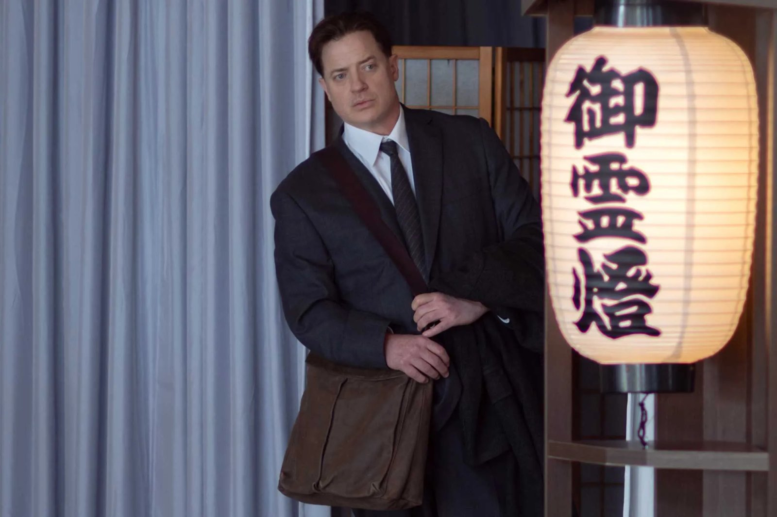 Brendan Fraser in RENTAL FAMILY.