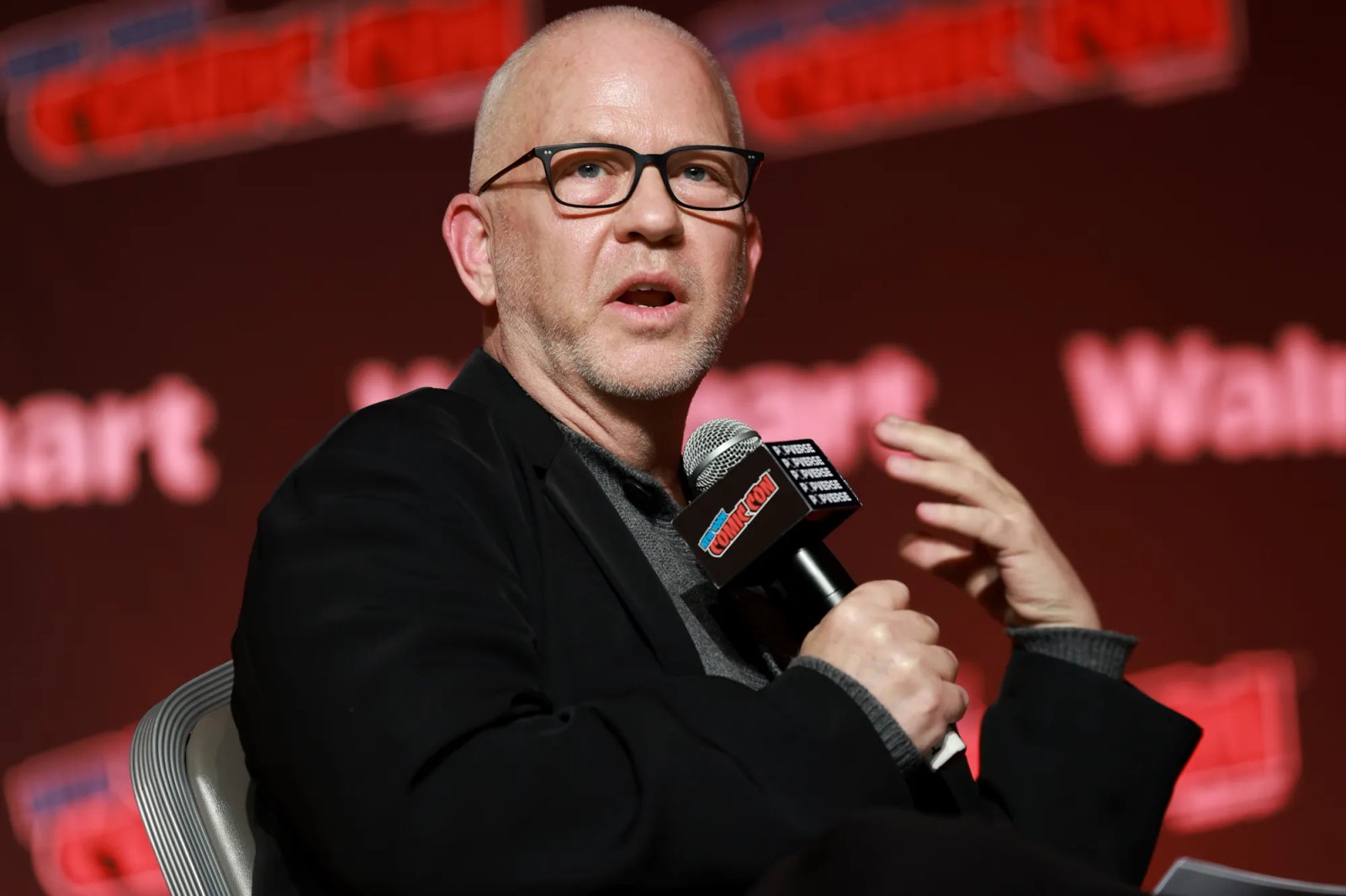 Ryan Murphy speaks at FX The Beauty Sneak-Peek and Q&A during New York Comic Con 2025 at The Jacob K. Javits Convention Center on October 11, 2025 in New York City.