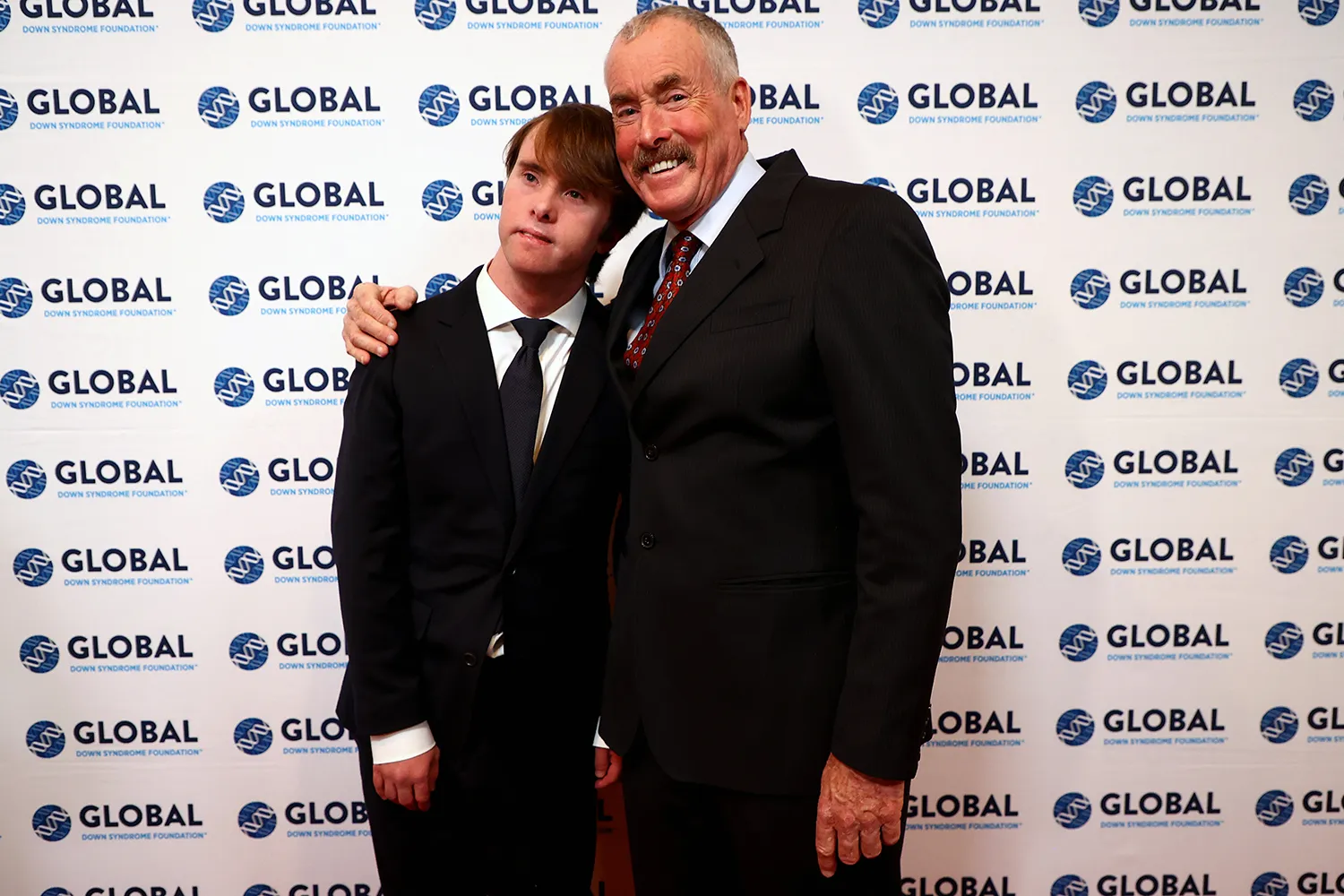 John C. McGinley and his son attend the Global Down Syndrome Foundation's 2022 Be Beautiful Be Yourself Fashion Show