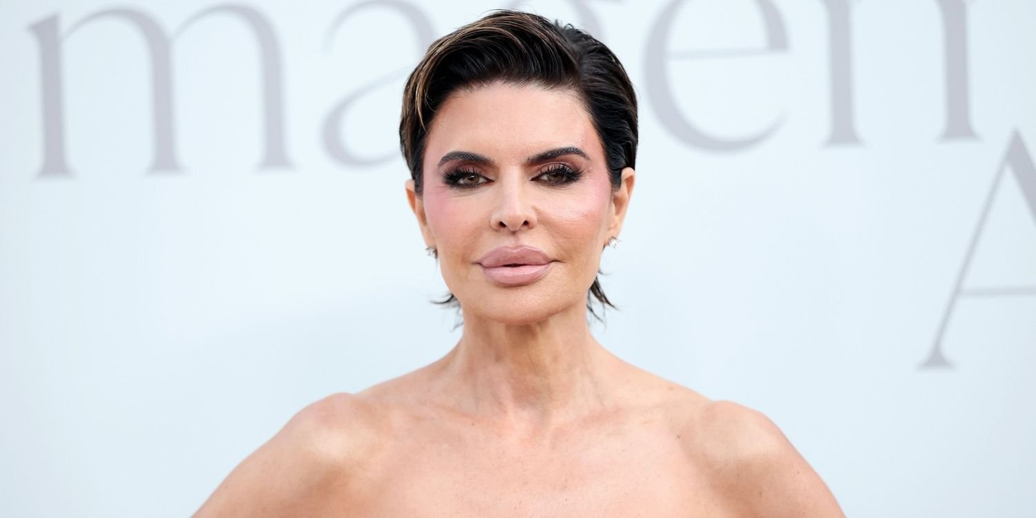 Lisa Rinna Trades Her Iconic Pixie Cut for a Bold Platinum Blonde Mullet