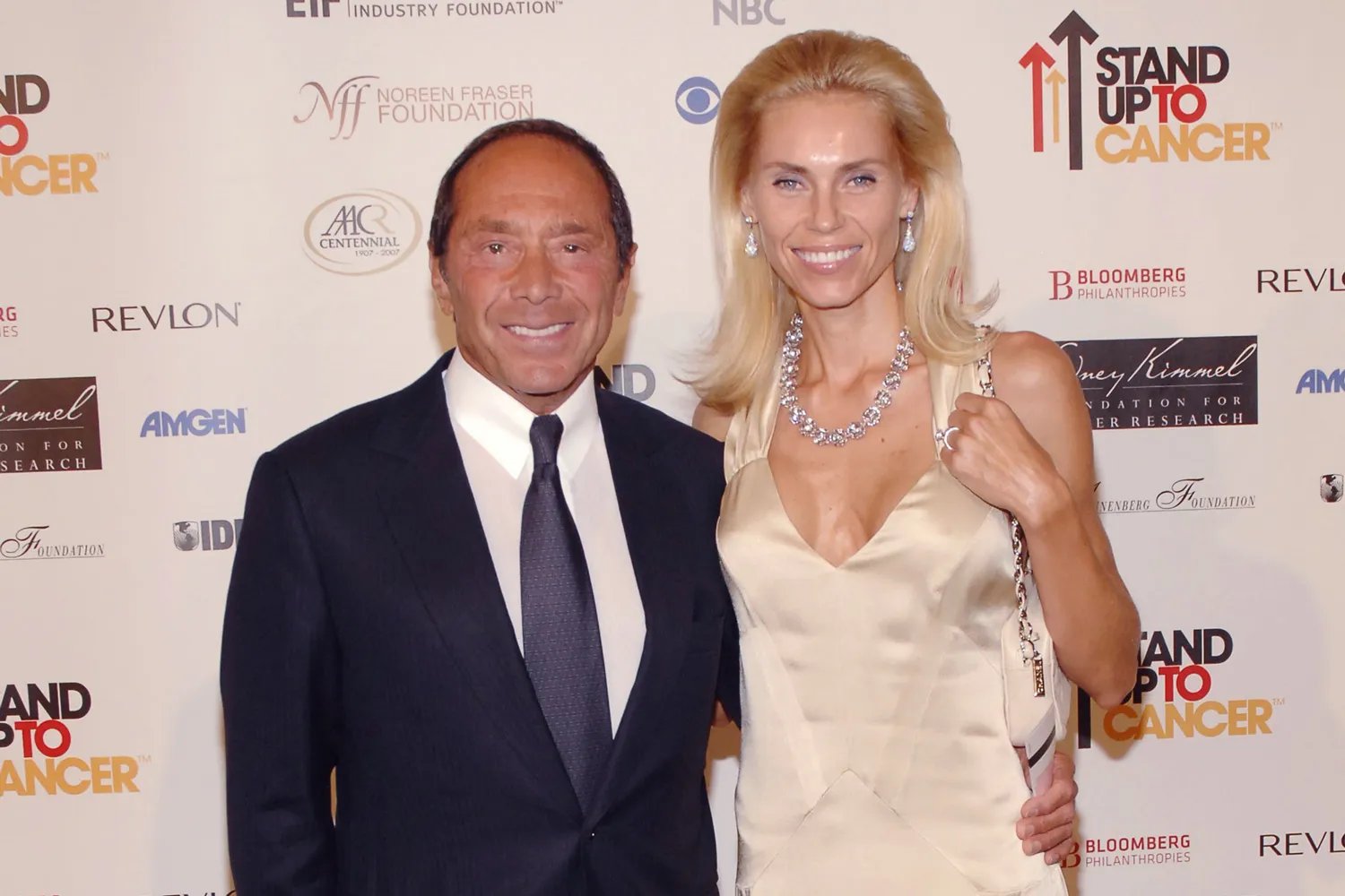 Paul Anka and Anna Anka attend Stand Up To Cancer on September 5, 2008, in Hollywood, CA.