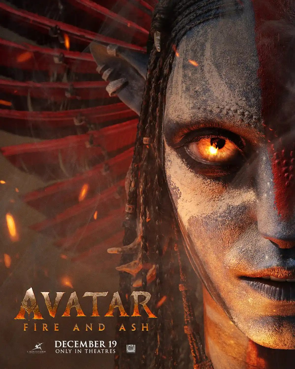 Avatar Fire and Ash Poster
