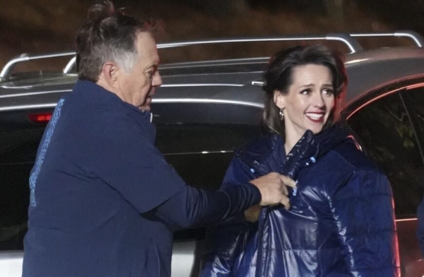 Bill Belichick Shows Support for Girlfriend Jordon Hudson by Sharing His Coat During Outing