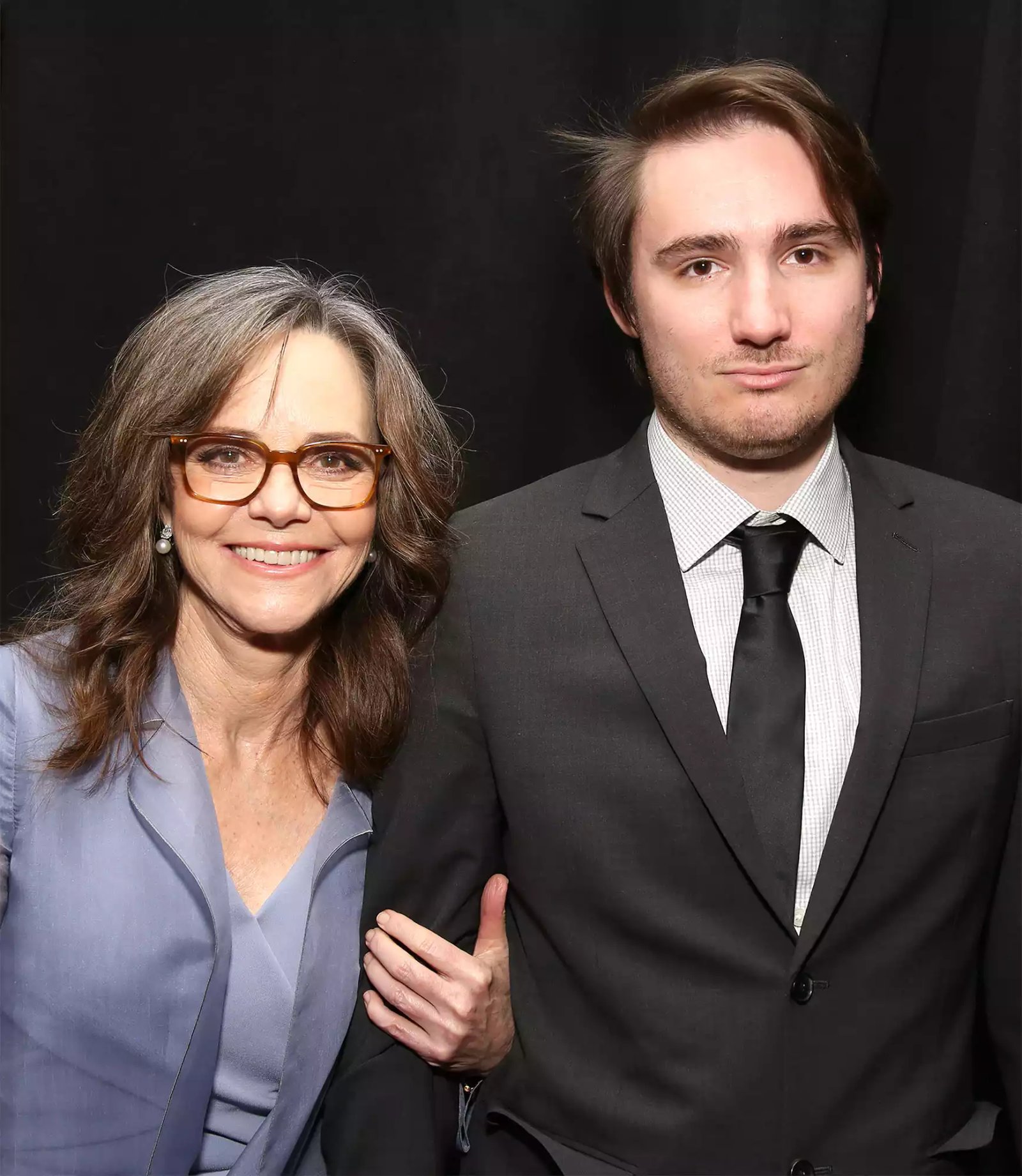 Sally Field with her son Sam Greisman at the 2017 Actors Fund Gala.
