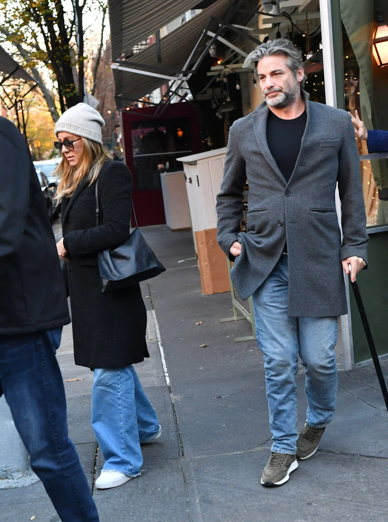 Jennifer Aniston and boyfriend Jim Curtis