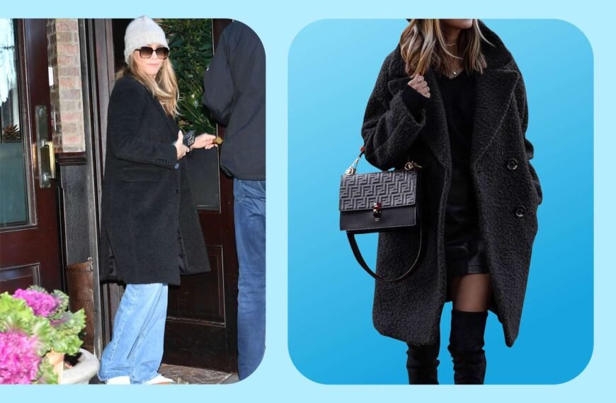 Jennifer Aniston's Cozy Date-Night Teddy Coat and This Amazon Find Perfect for Winter Events