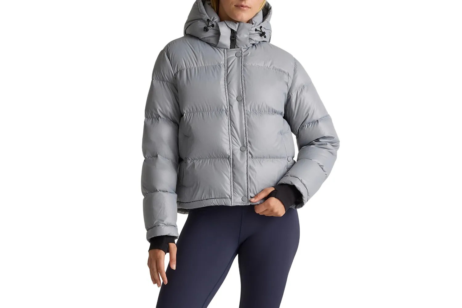 Responsible Down Cropped Puffer Jacket