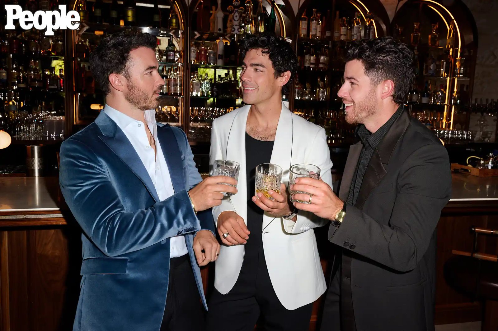 Kevin, Joe and Nick Jonas at the Thompson Houston