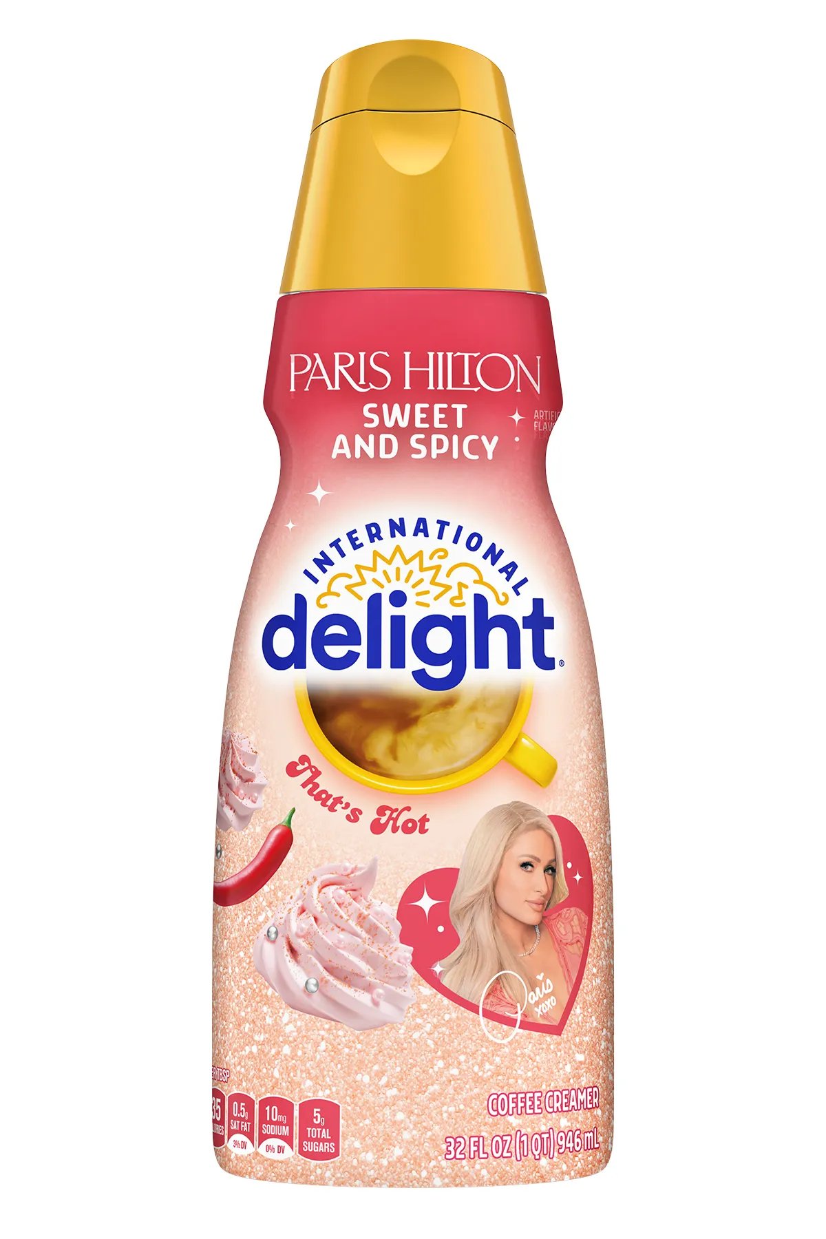 Paris Hilton x International Delight Creamer: Sweet and Spicy