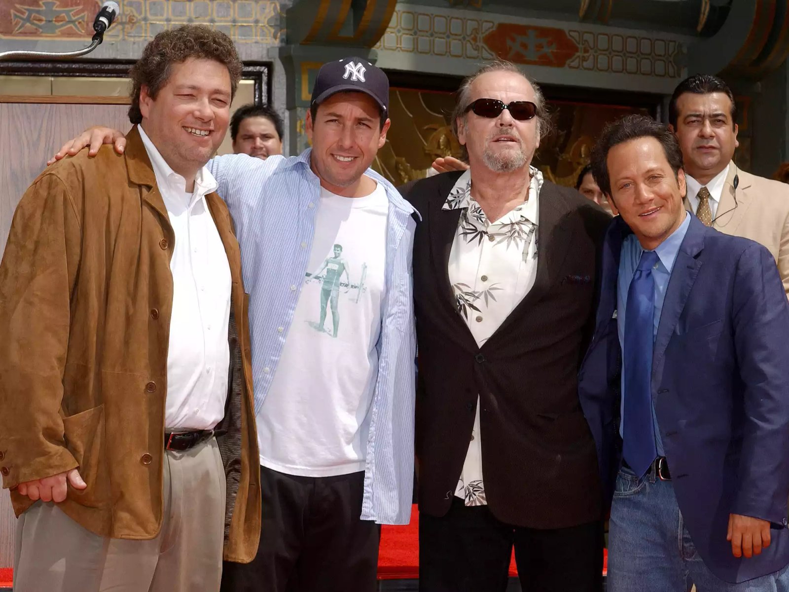 Scott Sandler, Adam Sandler, Jack Nicholson and Rob Schneider