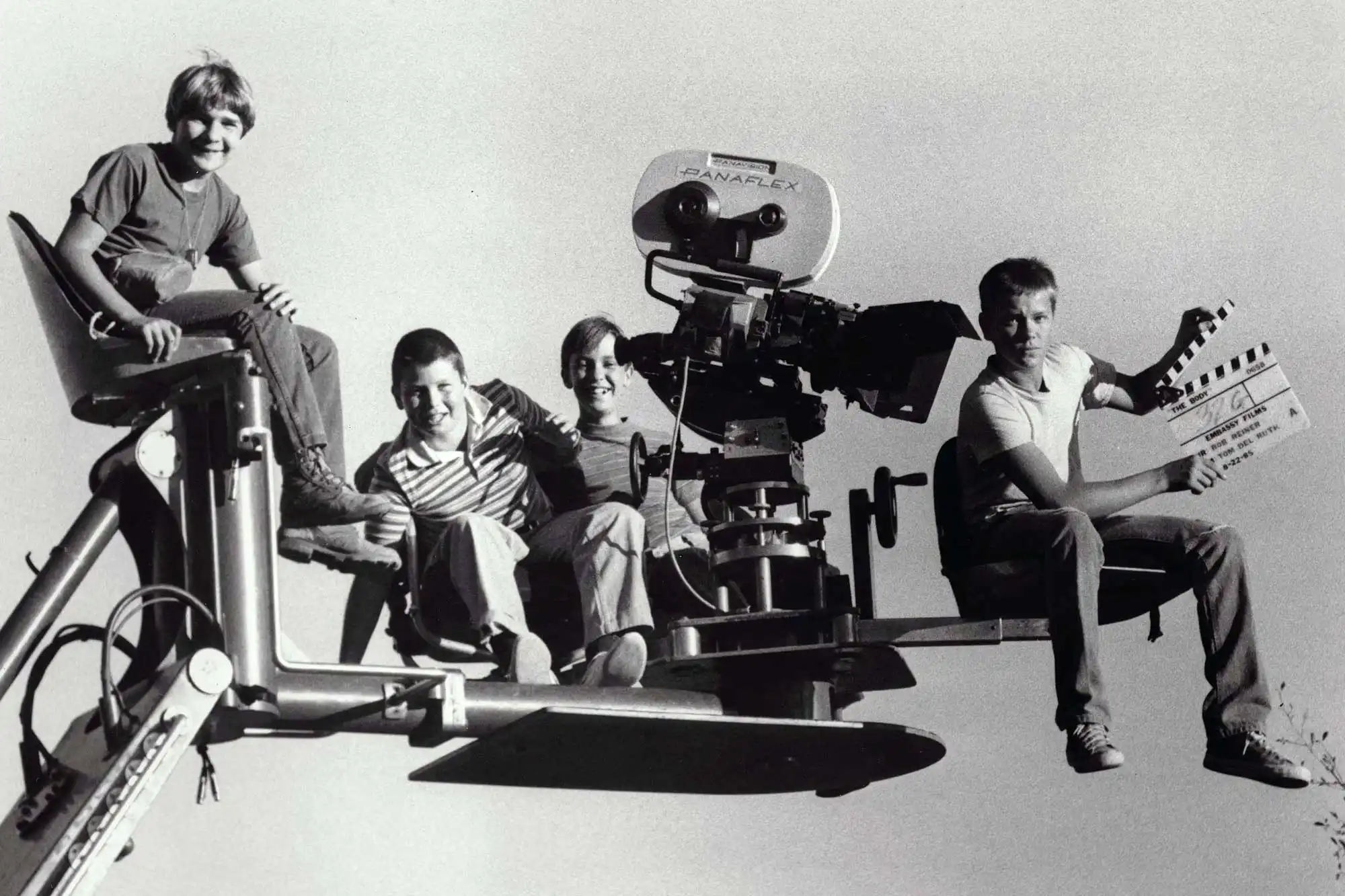 Wil Wheaton, River Phoenix, Corey Feldman, Jerry O'Connell