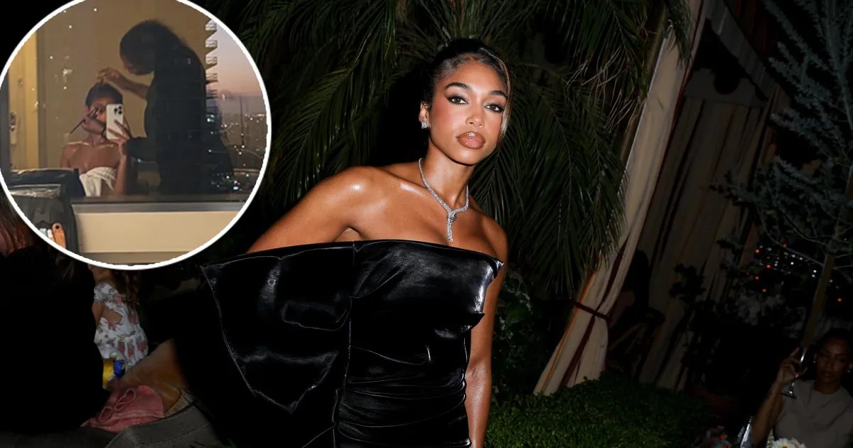 Lori Harvey Gives a Glimpse of Her Prep Time in a Stylish Towel Photo