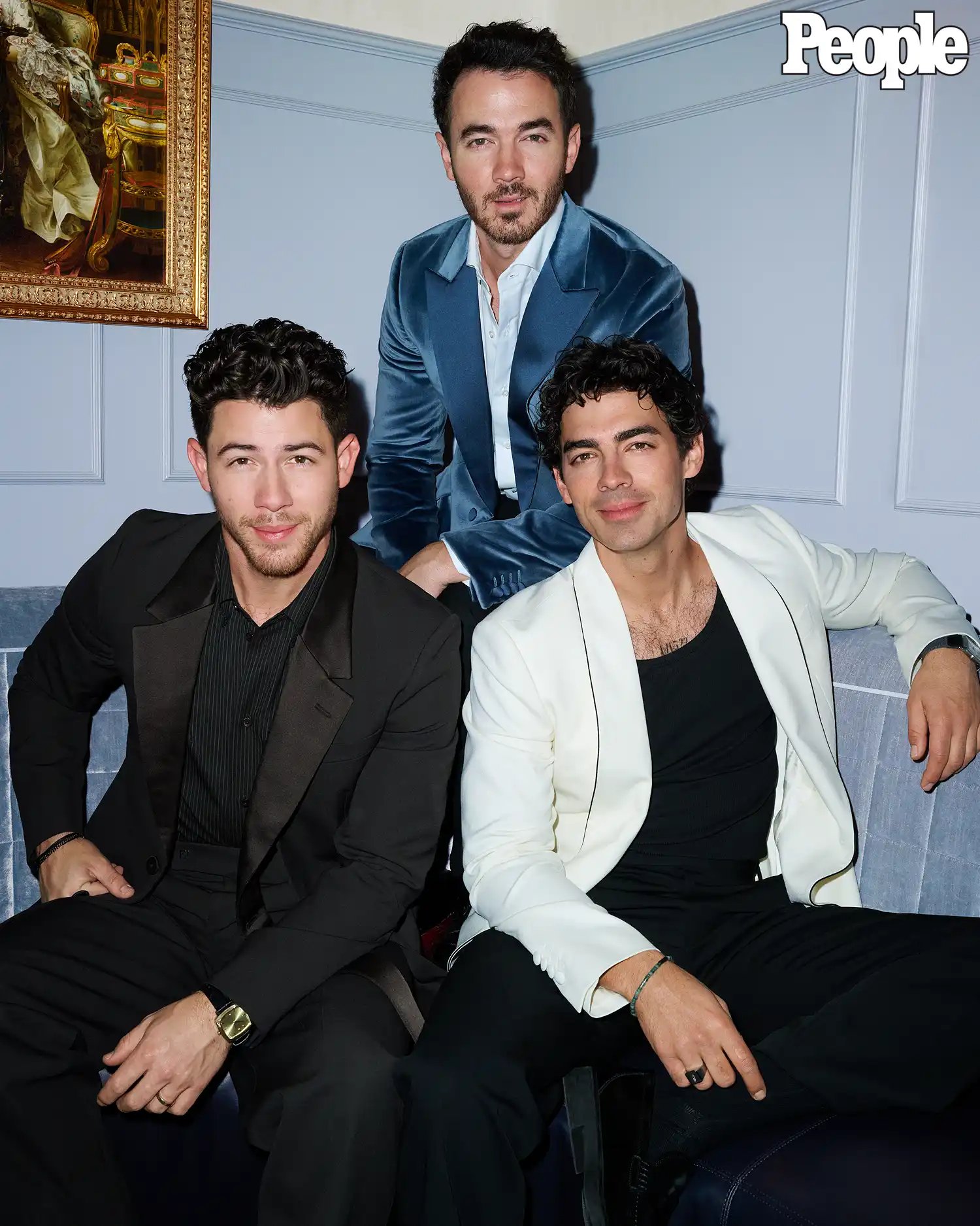 Nick, Kevin & Joe Jonas shot for PEOPLE BOTY 2025.