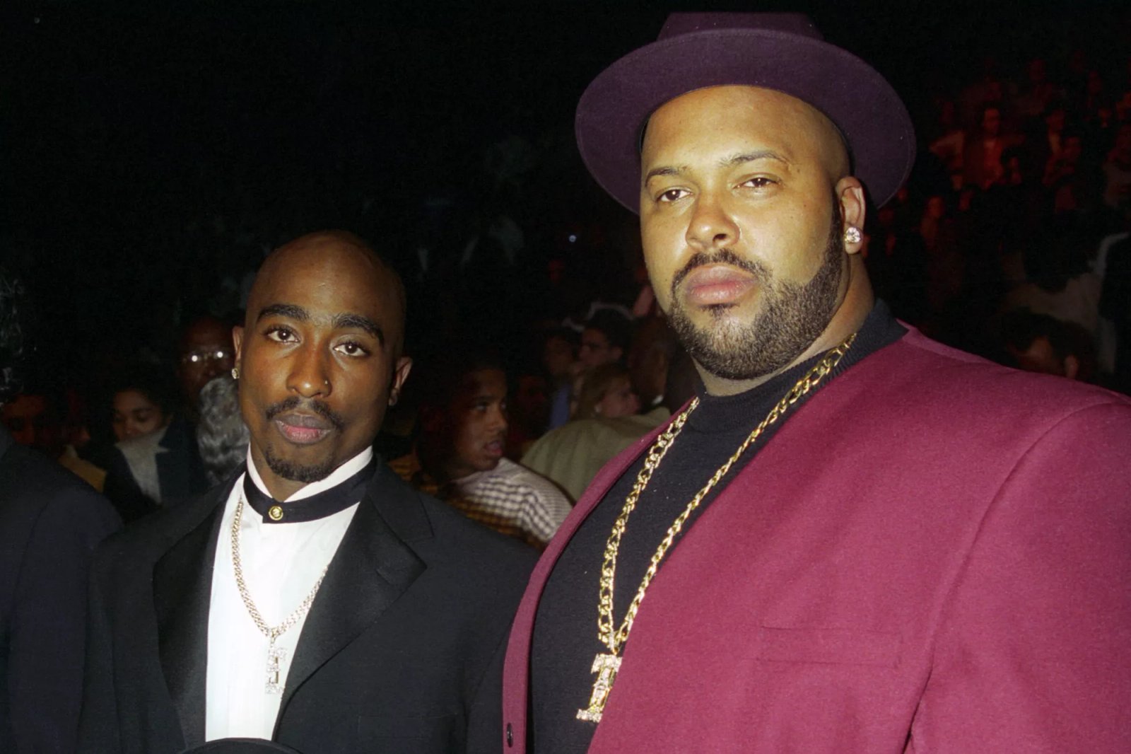 Tupac Shakur and Marion Suge Knight.