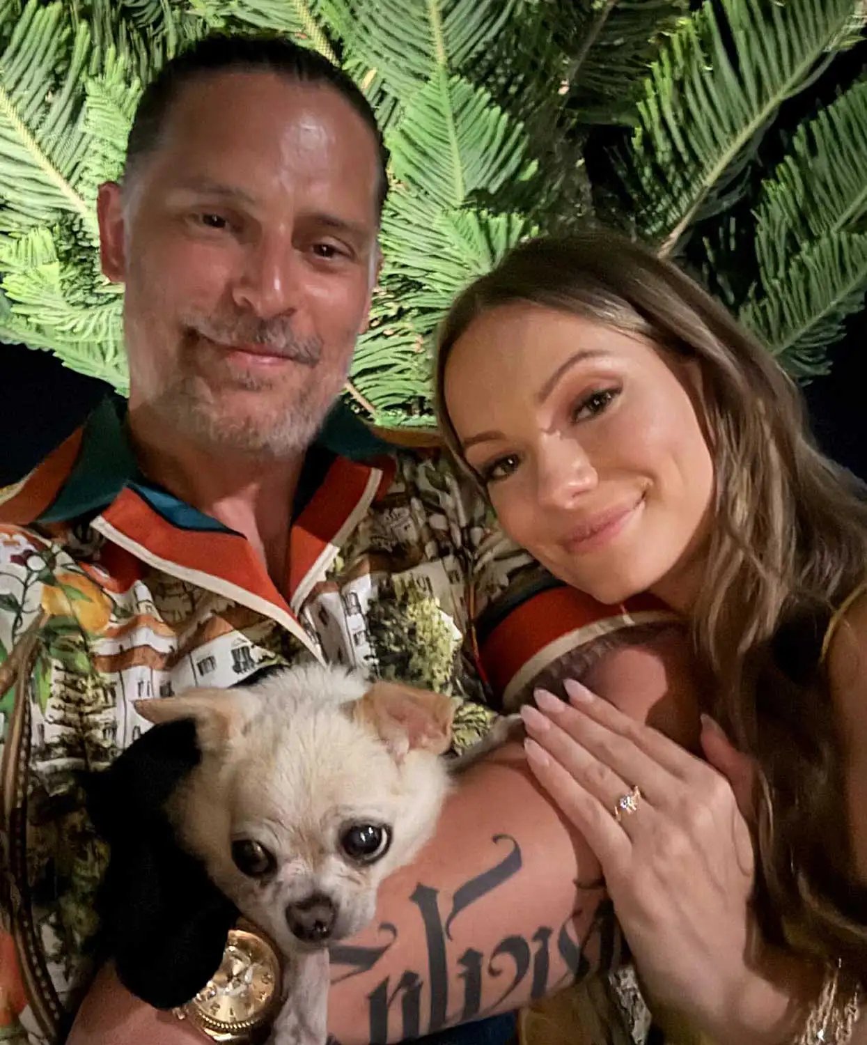 Joe Manganiello and Caitlin O'Connor 