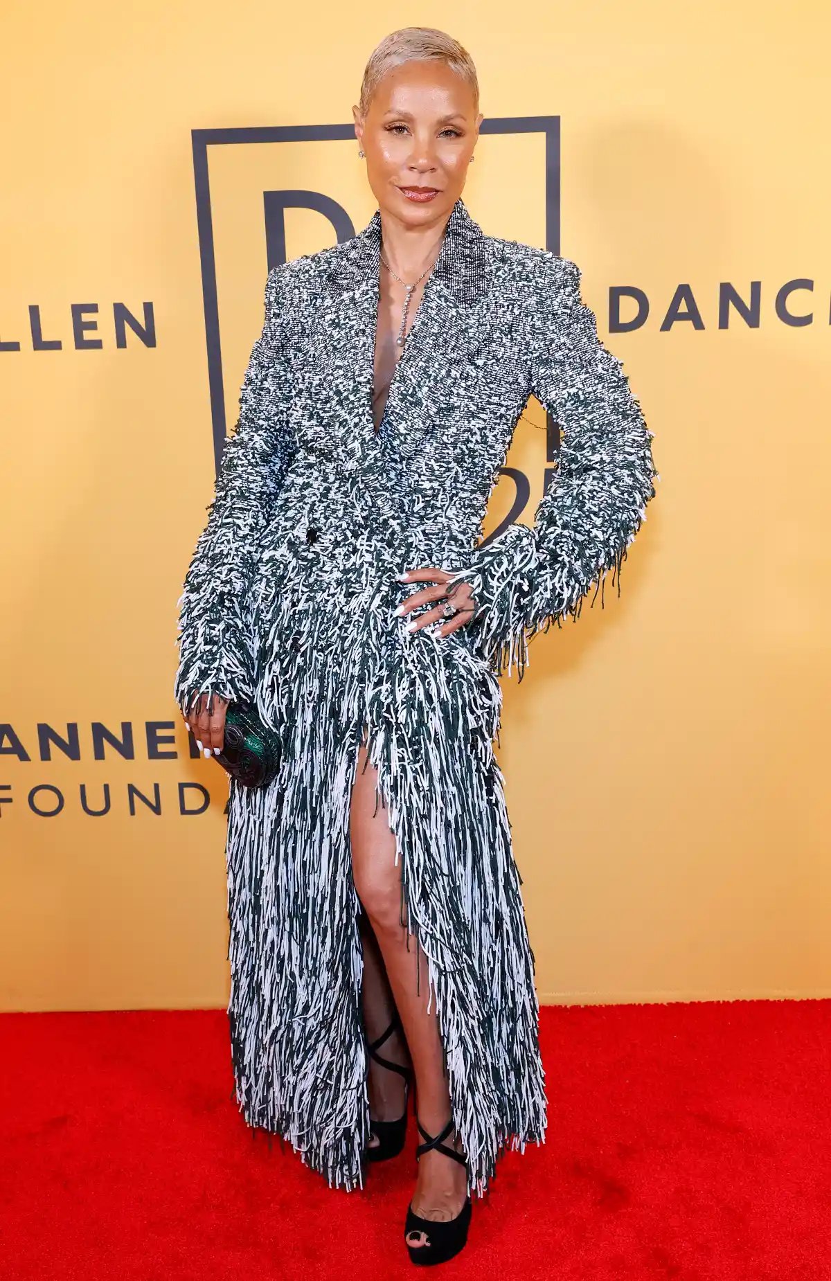 Jada Pinkett Smith attends Debbie Allen's Honorary Oscar party at Debbie Allen Dance Academy on November 15, 2025 in Los Angeles, California