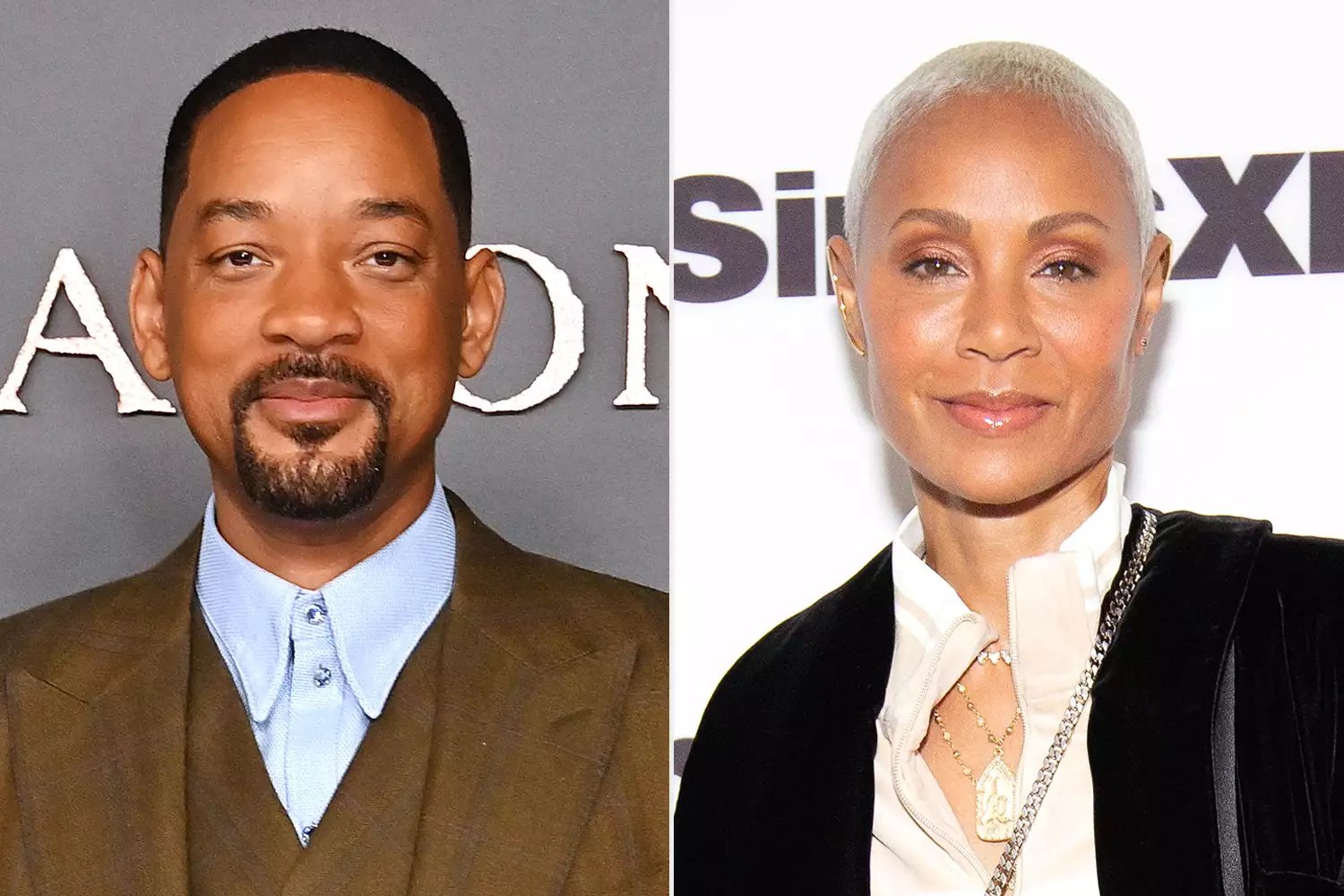 Will Smith attends the Apple Original Films European Premiere for Emancipation; Jada Pinkett Smith visits SiriusXM Studios