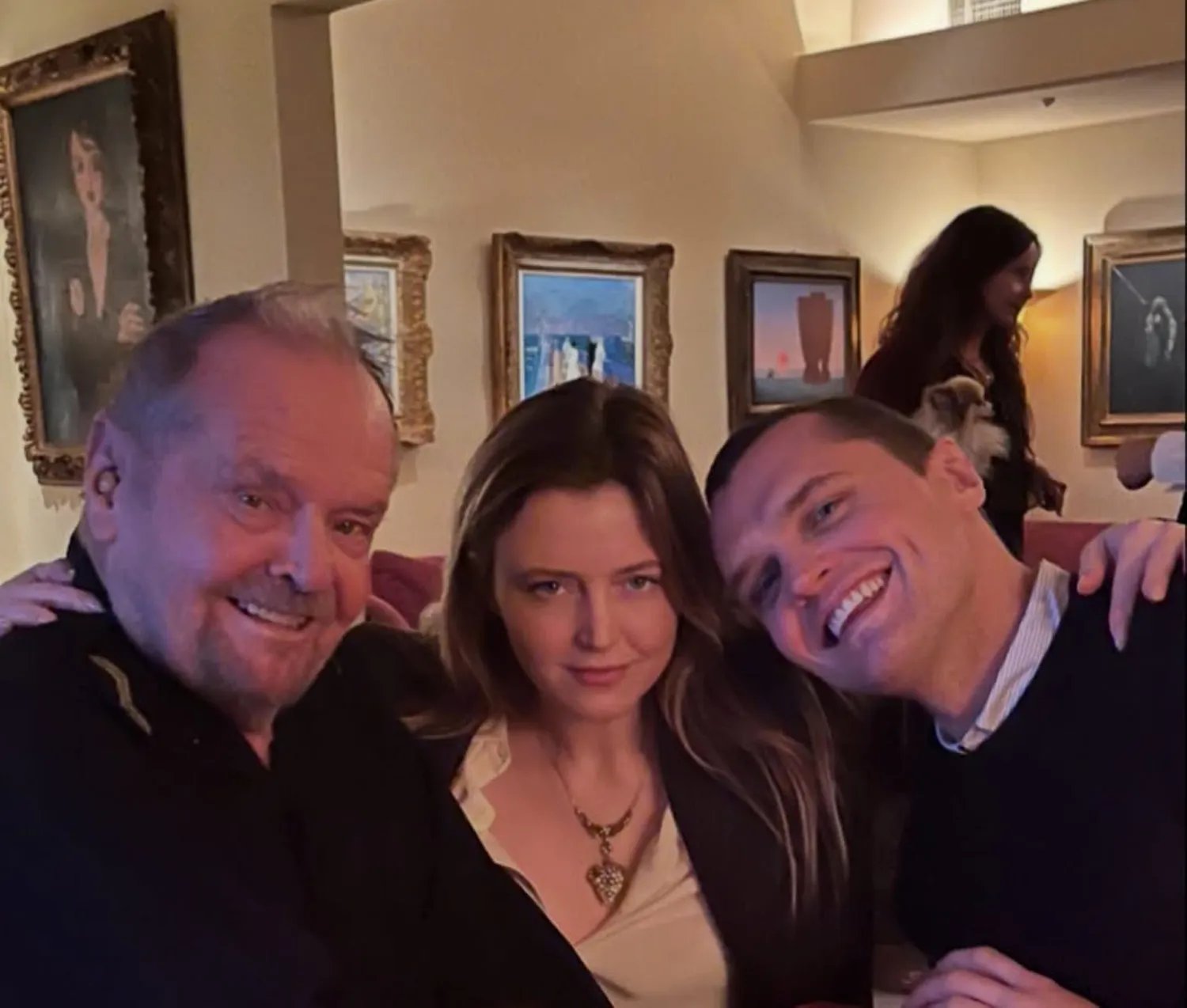 Jack Nicholson, Lorraine Nicholson, Ray Nicholson, November 2025