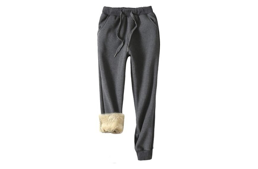 Experience Unmatched Comfort with Sherpa-Lined Joggers