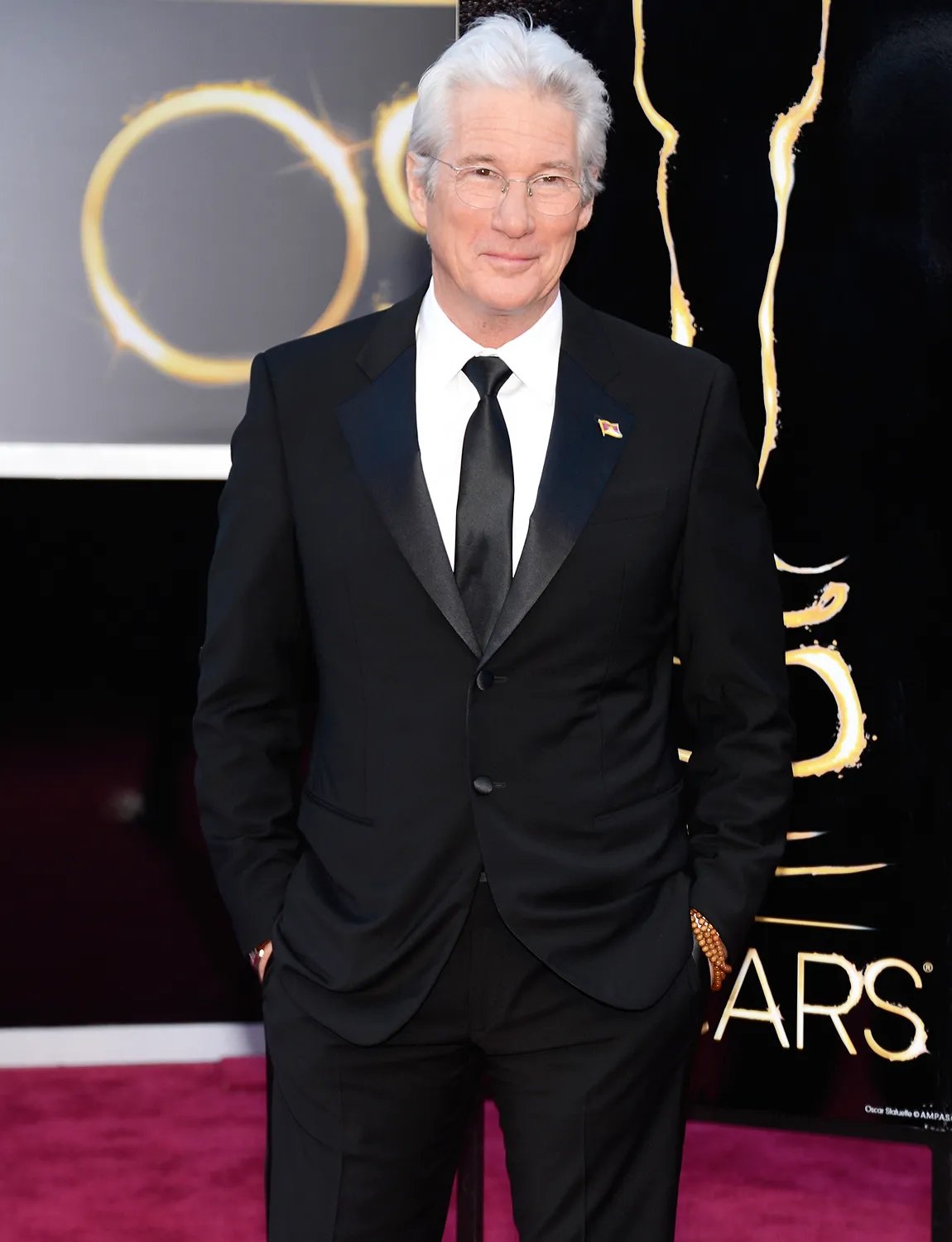 Actor Richard Gere arrives at the Oscars held at Hollywood & Highland Center on February 24, 2013 in Hollywood, California.