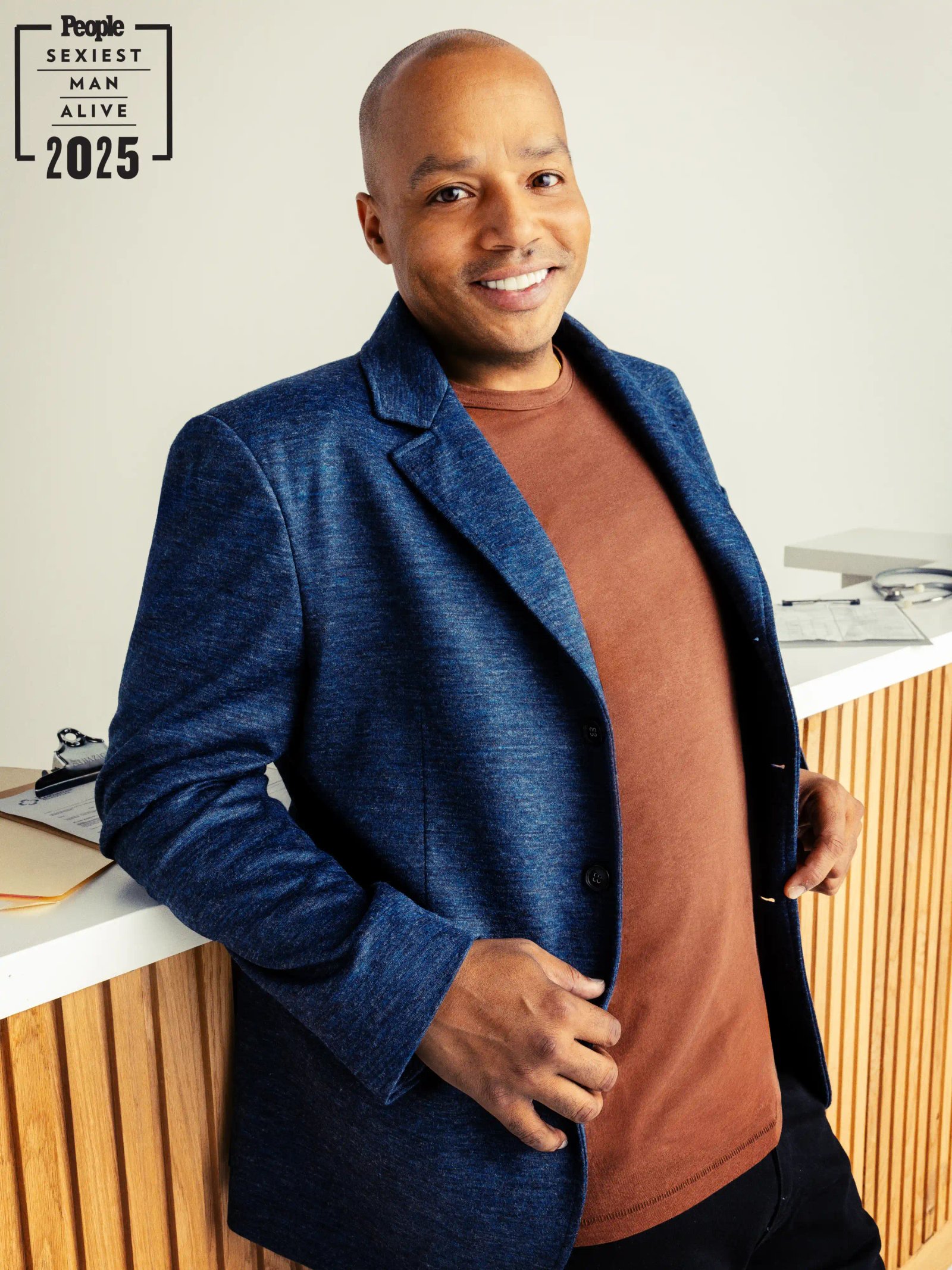 Donald Faison of Scrubs photographed for PEOPLE SMA REUNIONS in Los Angeles on August 25, 2025.