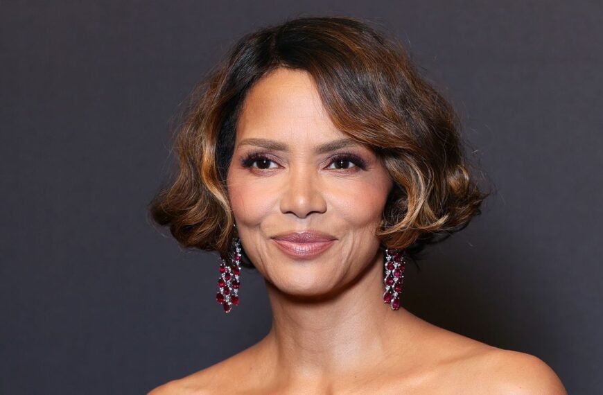 Halle Berry Dares to Go Bare in a Bold Blazer for a Meaningful Video