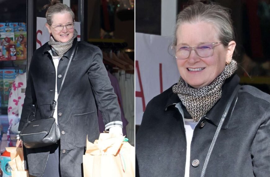 Bridget Fonda Spotted on a Rare Day Out in Los Angeles