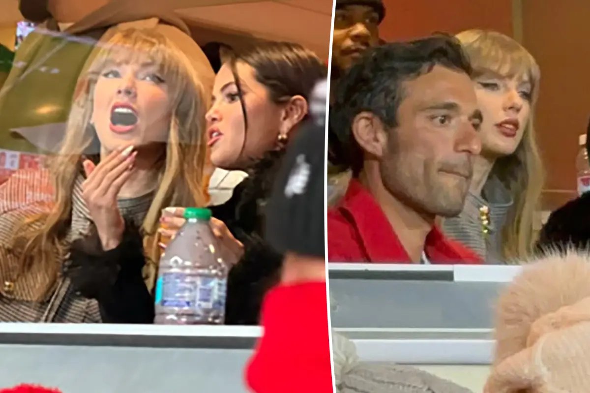 Taylor Swift Supports Travis Kelce in Miu Miu at the Chiefs vs. Texans Game