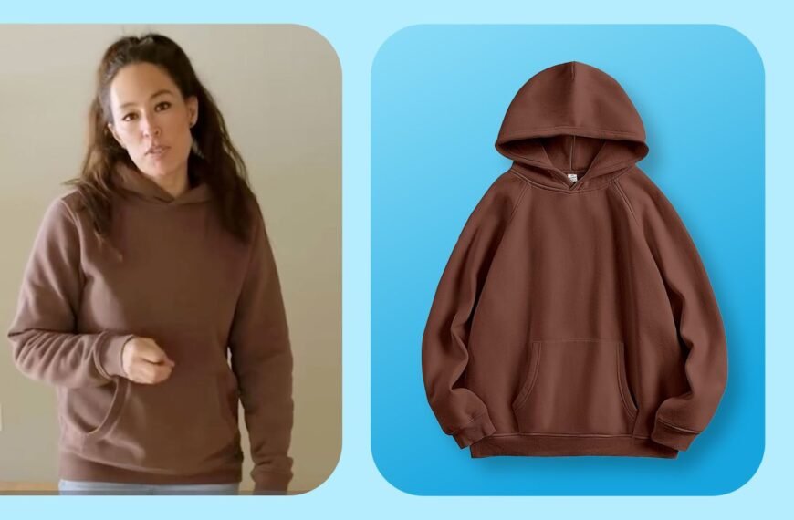 Joanna Gaines’ Stylish Brown Sweatshirt: A Comfy Alternative to Amazon’s Best-Selling Hoodie