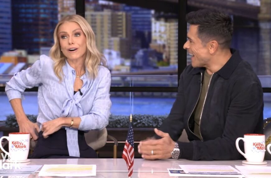 Kelly Ripa Shares Hilarious Wardrobe Moment Just Before Live Show Begins