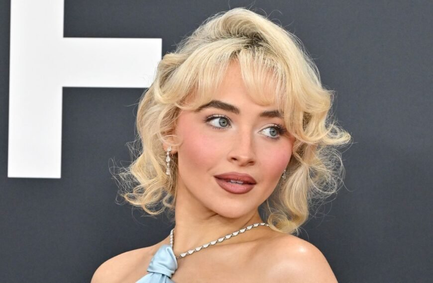 Sabrina Carpenter Embraces Cozy Fall Fashion with a Chic Princess Diana-Inspired Look