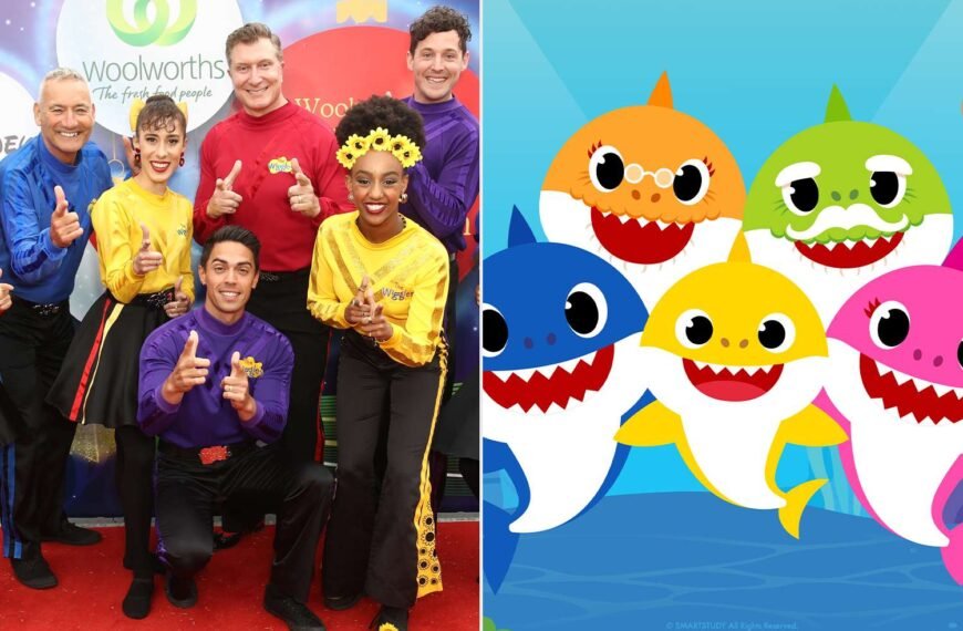 How Children's Music Like "Baby Shark" and The Wiggles Became Unexpected Favorites