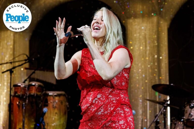 Pregnant Ellie Goulding Surprises Bride at Her Wedding, Bringing Tears of Joy