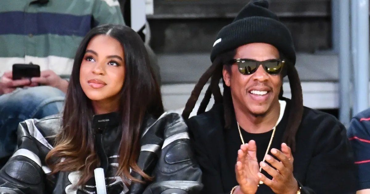 Blue Ivy Shines at the Lakers Game with Jay-Z in a Chic Outfit