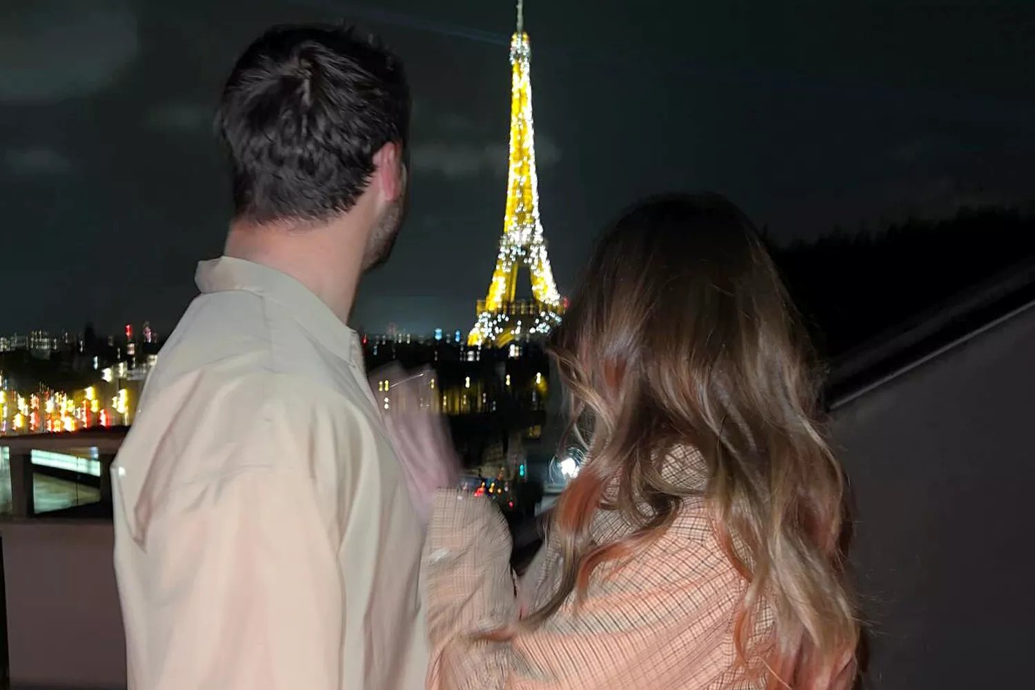 Hailee Steinfeld and Josh Allen in Paris