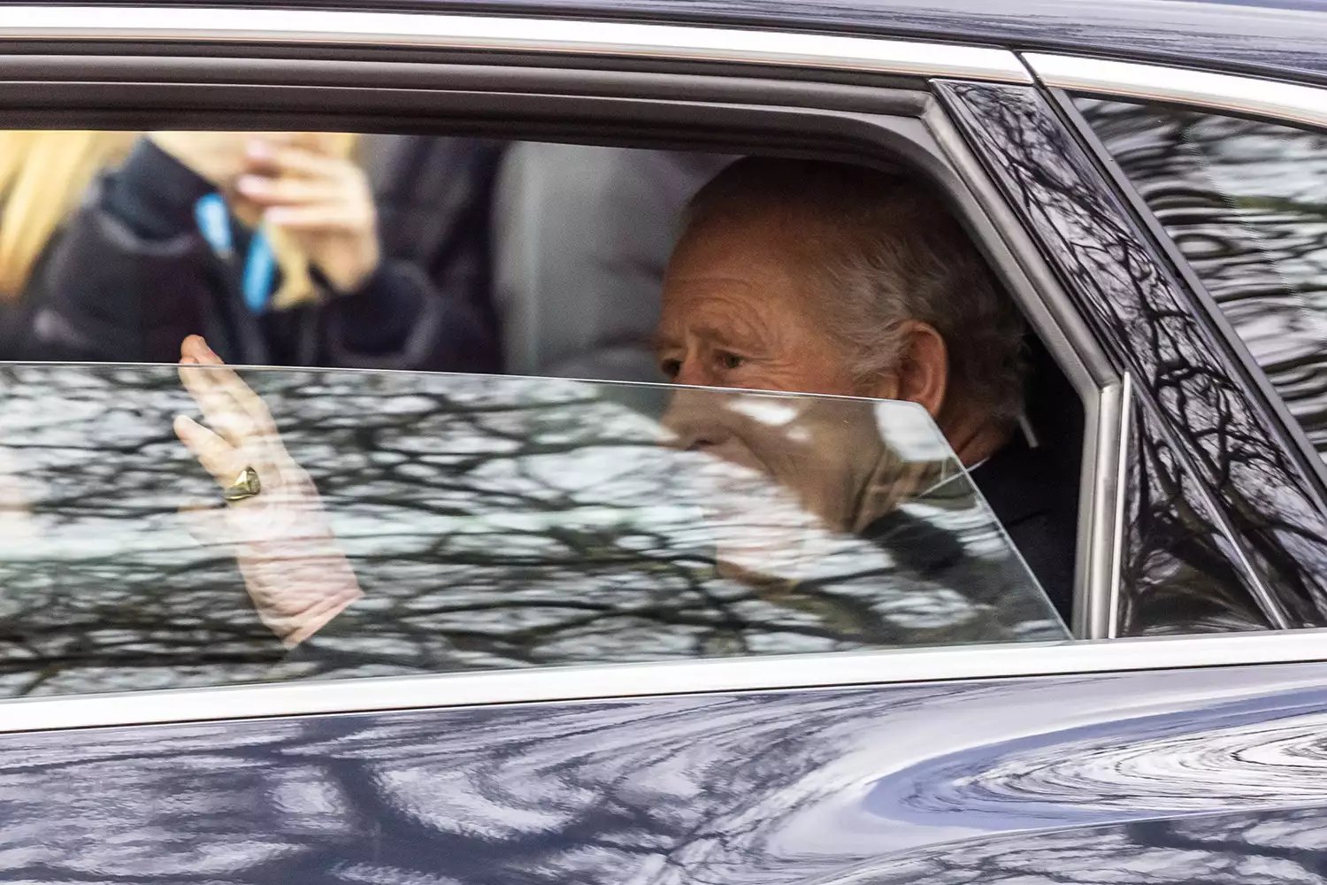 King Charles III leaves Clarence House
