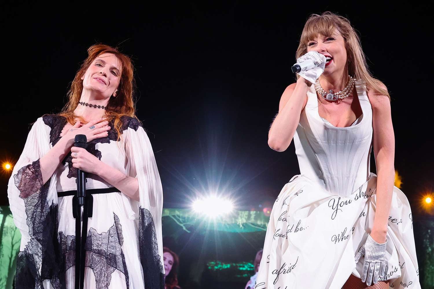 Florence Welch Shares Her Funny and Relatable Take on Performing at the Eras Tour with Taylor Swift