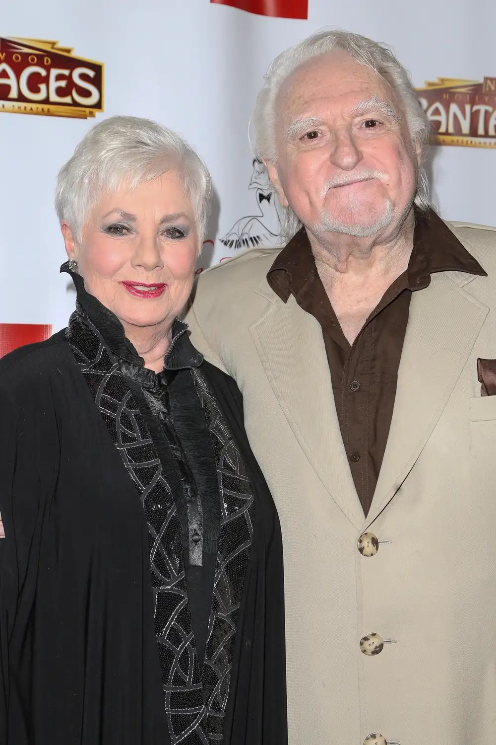 Shirley Jones and Marty Ingels at the 3rd annual Jerry Herman Awards on June 1, 2014 in Hollywood, California.