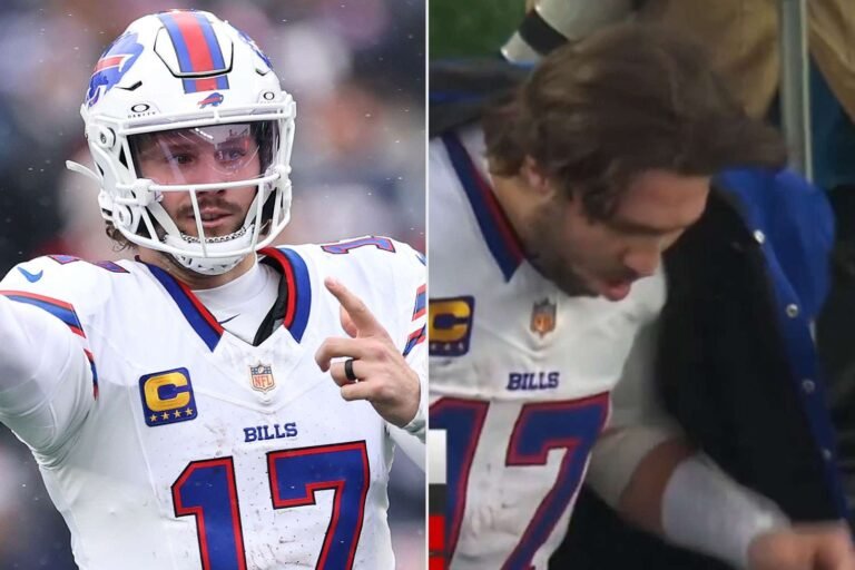 Josh Allen Shares His Experience with Vomiting on the Sidelines During Bills-Patriots Game